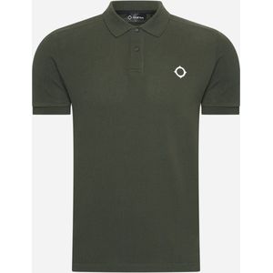 MA.Strum SS pique polo - oil slick