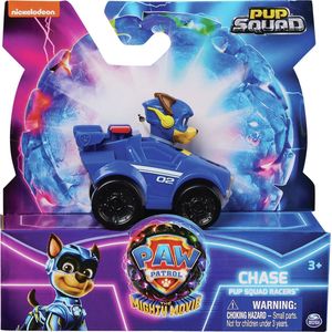 PAW Patrol The Mighty Movie - Pup Squad Racers-speelgoedauto - stijlen kunnen variëren