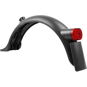 Avizar Achterspatbord Geschikt voor Xiaomi Pro 2 Scooter met LED, Zwart