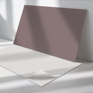 Wallfluent Vinyl Wandpaneel - Kleur beige Wandpaneel PVC - 100 cm x 50 cm - Roze Vinyl Wandpaneel - Set van 1 - Rechthoekig Wandbekleding Vinyl - Patroon Wandpaneel - Zelfklevend Wandpaneel - Wandpaneel Keuken en Badkamer