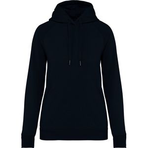 Native Spirit Ecologische damessweater met capuchon en raglanmouwen NS422 - Black - M