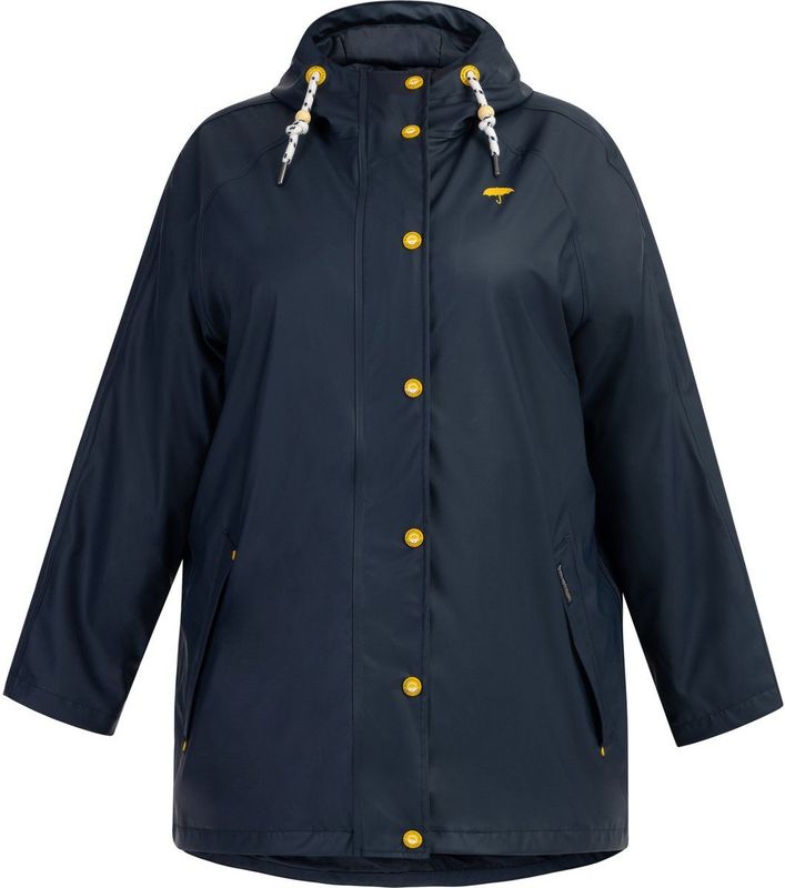 Schmuddelwedda - Grote Maat - Regenjas - Marine - Bridgeport