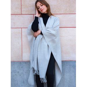 Alpaca wollen poncho | Zacht en warm | Hoge kwaliteit en comfort | Elegant | Warmi poncho