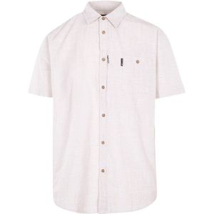 Trespass T-Shirt Basham - Male Casual Woven Shirt Oatmilk-L