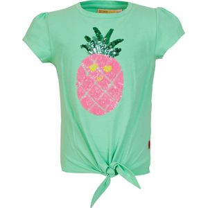 SOMEONE CHRISTIE-SG-02-A Meisjes T-shirt - BRIGHT GREEN - Maat 98