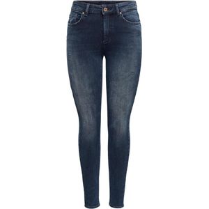 Only Jeans Onlblush Mid Skinny Dnm Rea409 Noos 15318738 Blue Black Dames Maat - W25 X L34