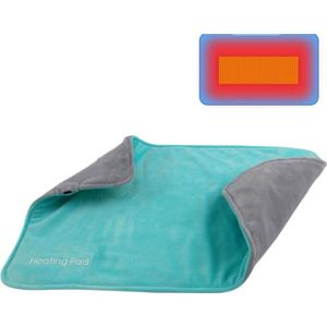 Bovista - Knuffeldeken - Elektrische Plaid - Groen - Verwarmingsdeken