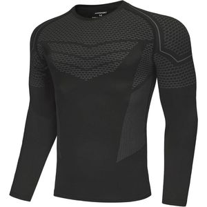 Heren Compressieshirt Met Lange Mouwen - Ademend Hardloopshirt