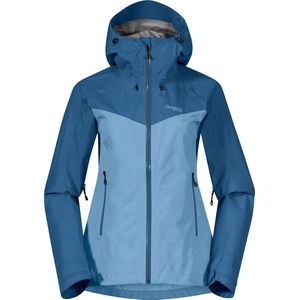 Bergans Skar Light 3L Shell - Pacific blue-north sea blue - Maat Damen_S