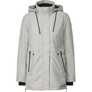 Cecil TOS Technical Melange Coat Dames Jas - kleur Grey Melange - Maat xl