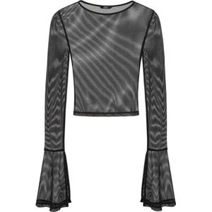 Banned Longsleeve top -XL- MORWENNA Zwart