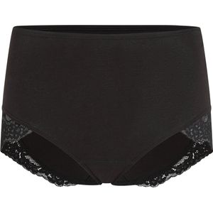 Hunkemöller - Superslip Maxi Kant - Zwart - Dames Lingerie