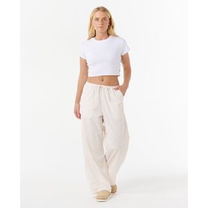 Rip Curl - Keepsakes Washed Cord Pant - Vrijetijdsbroek - Beige/Wit