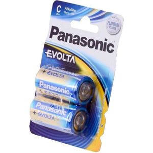 Panasonic Evolta C Wegwerpbatterij Alkaline