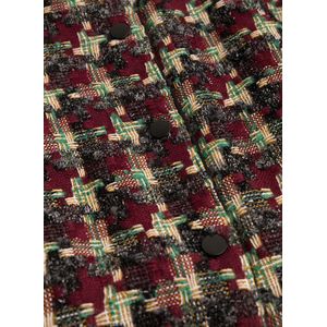 YESTA Romaisa Cover ups - Dark Red/Multicolour - maat 2(50)