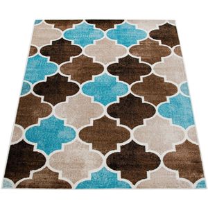 Retro-stijl tapijt-zacht en duurzaam-vlekbestendig-8 mm stapel-veelzijdig decor