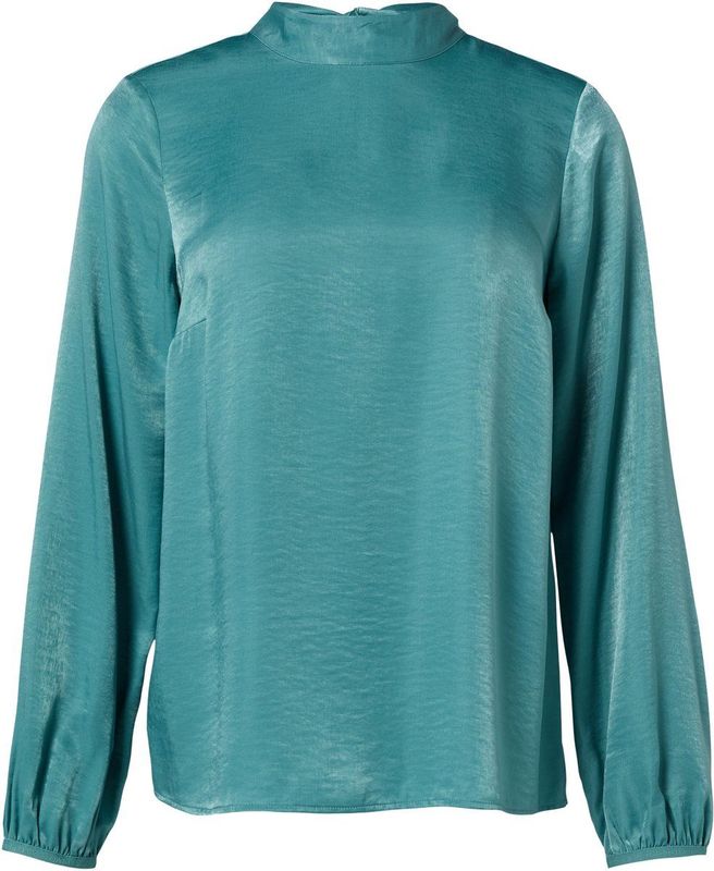 comma - Blouse - Viscoseblend - Lange Mouwen