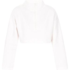 myMo - Fashion Look Collection - Sweatshirt - Cropped - Met Half-Zip Kraag