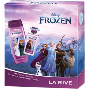 La Rive Disney Frozen Cadeauset Eau de Parfum 50ml & Shampoo en Badgel Kids 250ml