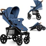 Lionelo Annet Plus - Kinderwagen 2in1 - inklapsysteem - XXL dakje - tot 22 kg