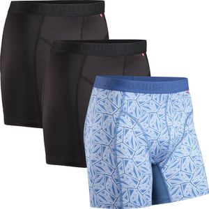 DANISH ENDURANCE Boxershorts voor Sporten- Quick-Dry- Heren - 3 pack - Maat L