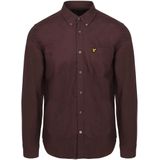 Lyle & Scott - Katoenen Overhemd - Bruin