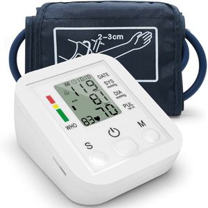 Gsedaox - Bloeddrukmeter Bovenarm - Wit - Digitale Bloeddrukmeter