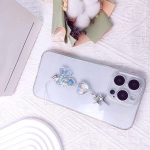 Y2K Phone Charm - Cute Cell Phone Pendant Bracelet Chain Bag Case for Women Girls - Large Alloy Acrylic