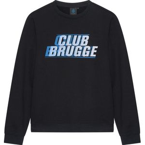 Club Brugge sweater voor heren - maat S / Small - Zwart - Brugge trui voor volwassenen - Official Club Brugge sweater