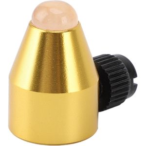 Tuning fork foot accessories, special screw-on tuning fork feet, secure hold for energy center compensation (PINK)