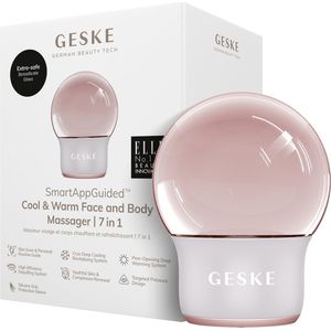 GESKE - Cool & Warm Face & Body Massager - Multifunctioneel Massageapparaat - Bolvormig - 7 in 1