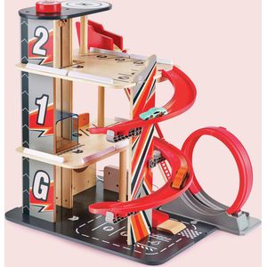 Stunt-Fahrbahn mit Ladestation