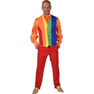 Magic Design Vest Rainbow Polyester Maat M/l