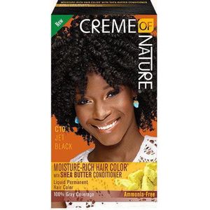 Creme of Nature - Liquid Permanent Hair Color - Jet Black - Permanente Haarkleuring