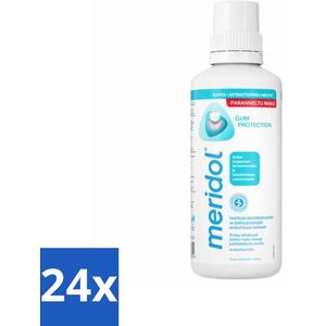 24 x Meridol Mondspoeling Tandvleesbescherming 400 ml - Mondverzorging - Tandvleesproblemen - Tandvleesverzorging - Mondspoeling - Tandvleesontsteking