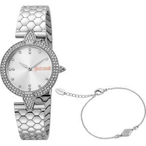 Gewoon Cavalli Women's Watch Sets Analog Quartz One Size Zilver 32019813