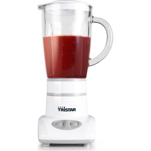 Tristar Blender BL-4431 - Blender voor smoothies, shakes of babyhapjes - 450 ml - Glazen Kan - 180 Watt