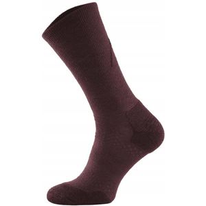 TODO Zwarte Peak Light Merino Sokken - Maat 39-42 - Bordeaux