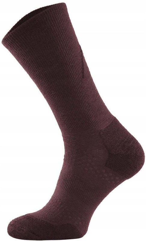 TODO Zwarte Peak Light Merino Sokken - Maat 39-42 - Bordeaux