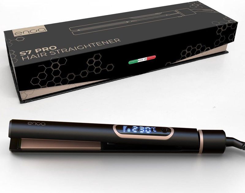 ENOA - Professionele Stijltang - Tourmaline Keramische Platen - 5 Temperatuurinstellingen 150-230°C