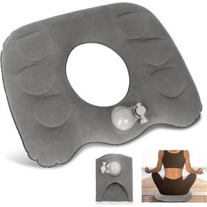 Opblaasbaar Zitkussen voor Ergonomische Ondersteuning en Pijnverlichting