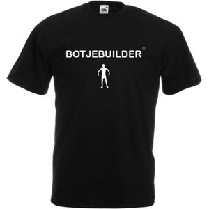 Tshirt | Botjebuilder | Bodybuilder | Feestkleding | Carnaval | Drank | Vrijgezellenfeest | Zomer | Feesttent | Tentfeest | Cadeau voor hem | Feest | Print | Sterkste man | Mooiboy | Krachtpatser