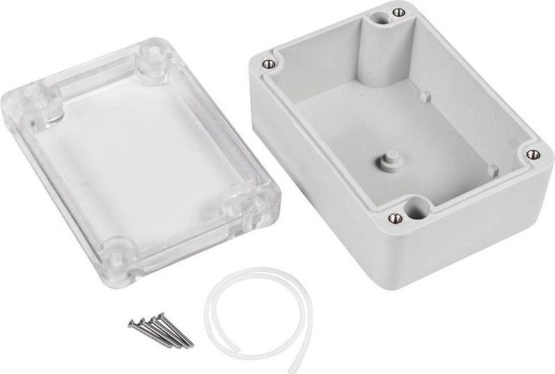 Tru Components - Universele Behuizing - Grijs - ABS-PC - IP65