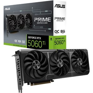 ASUS PRIME NVIDIA GeForce RTX 5060 Ti OC - 8GB - GDDR7 - PCIe 5.0 - 1x HDMI 2.1b - 3x DisplayPort 2.1a