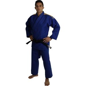 Adidas Judopak J690 Quest Blauw/Oranje 155cm