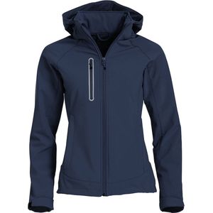 Clique Milford Softshell Jacket Ladies 020928 - Vrouwen - Dark Navy - 3XL