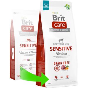 BRIT care hypo allergeen Sensitive hert&aardappel 12kg