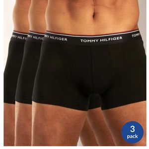 Tommy Hilfiger - Cotton Boxershorts - Zwart - Katoen