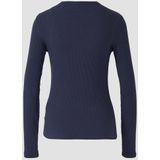 Longsleeve - Zacht - Ribstructuur - Smal Model - Ronde Hals