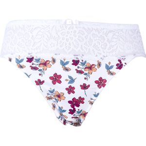 Guy de France - Slip ivoor/print - micro bedrukt - M